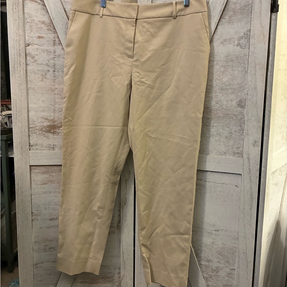 Talbots Tan Ankle Pants